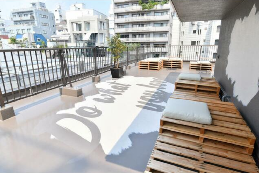 屋上バルコニー 室内フルリノベ 渋谷区 デザインオフィスの賃貸情報 Tokyo Workplace